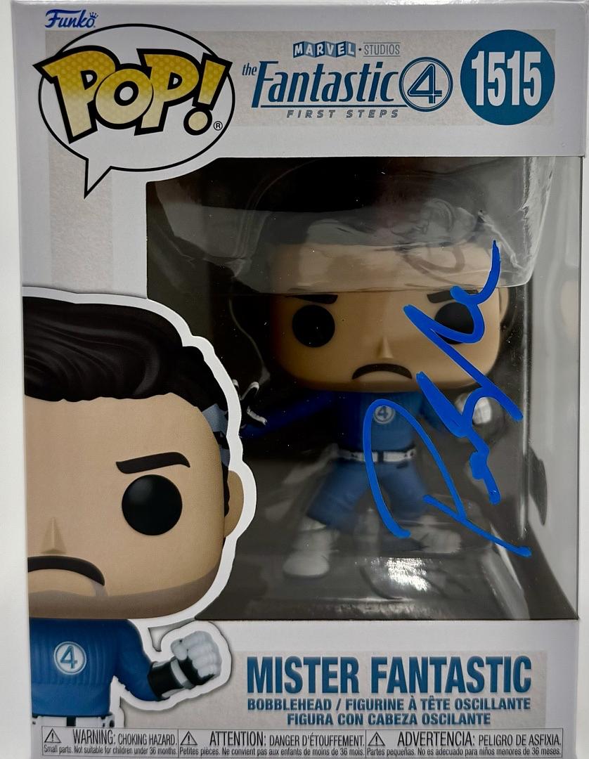 Pedro Pascal Signed Funko Pop #1515 "Mister Fantastic" (Fantastic Four) - Beckett COA